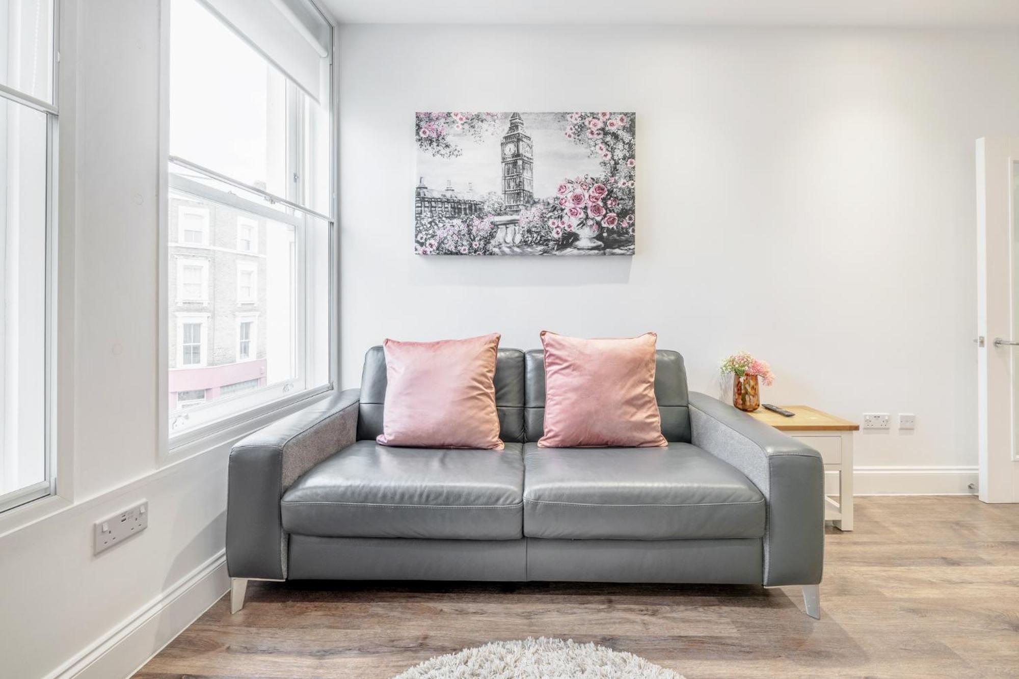 Bright & Modern 2-Bed Notting Hill Apartment Лондон Экстерьер фото