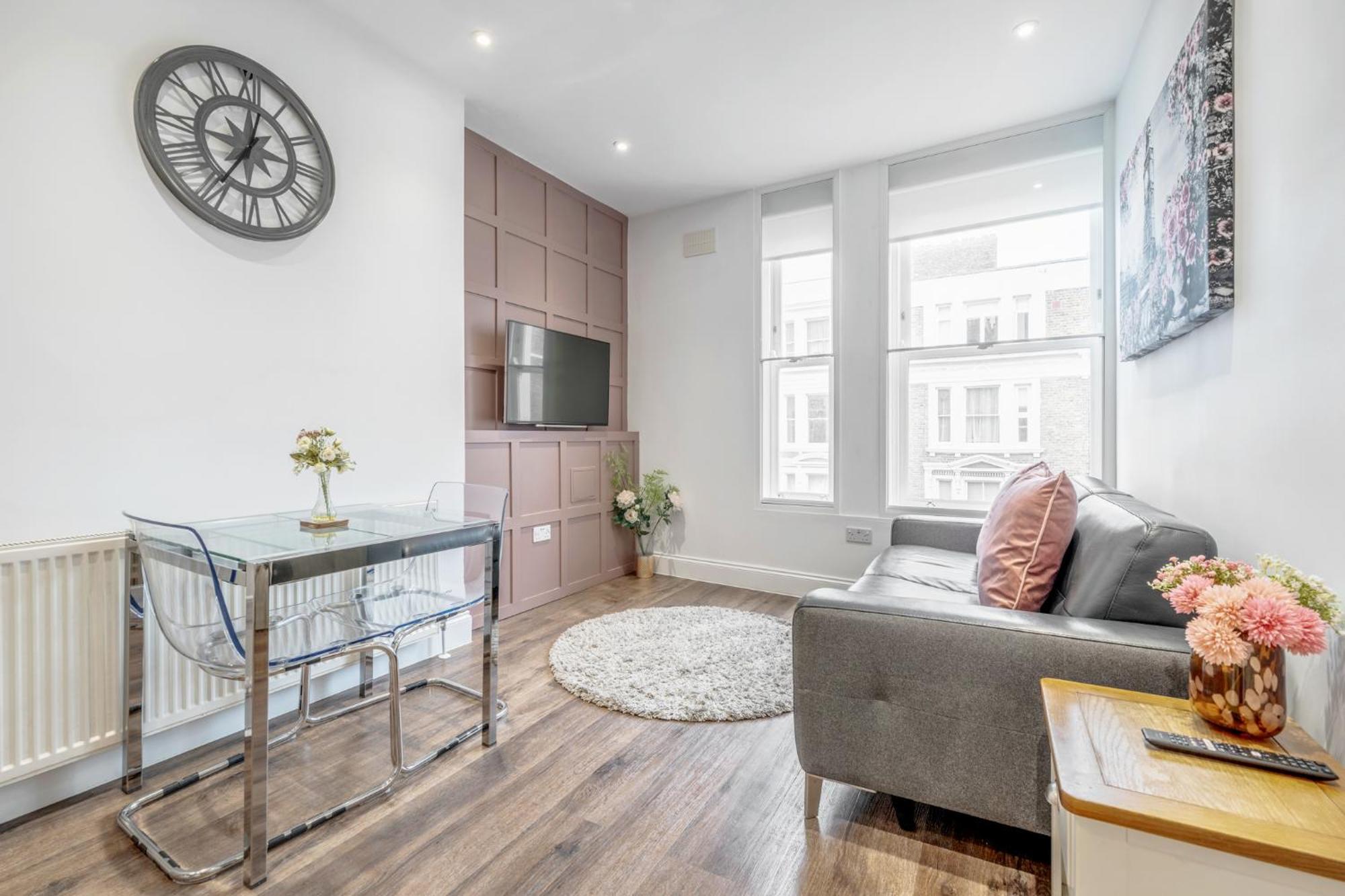 Bright & Modern 2-Bed Notting Hill Apartment Лондон Экстерьер фото