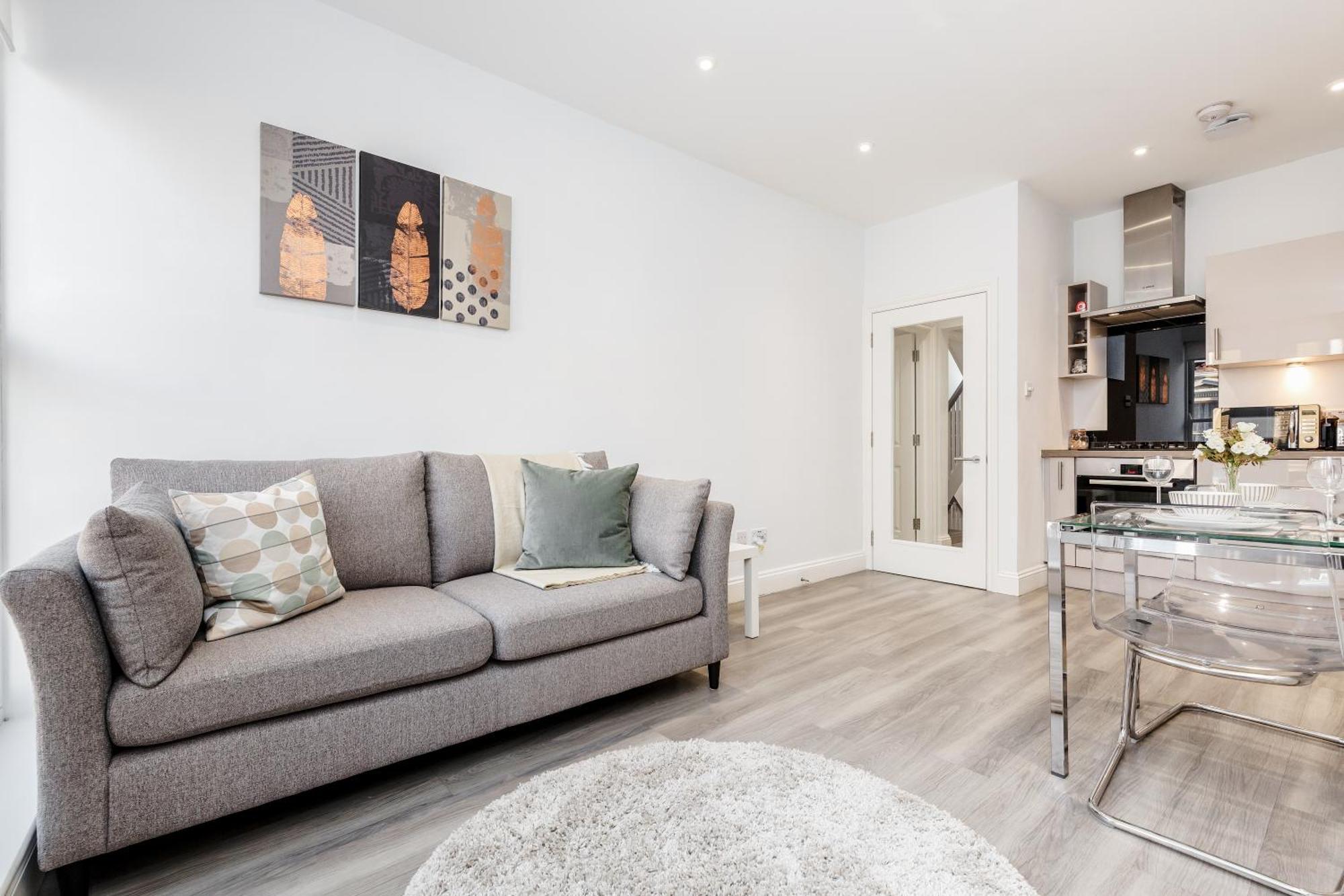 Bright & Modern 2-Bed Notting Hill Apartment Лондон Экстерьер фото